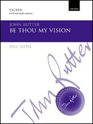 Be Thou My Vision Score choral sheet music cover